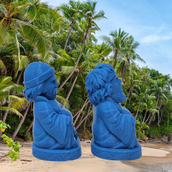 Cheech & Chong Buddha Models Bust 3D Printed Print to Paint Collectable 420 HD - Picture 8 of 9